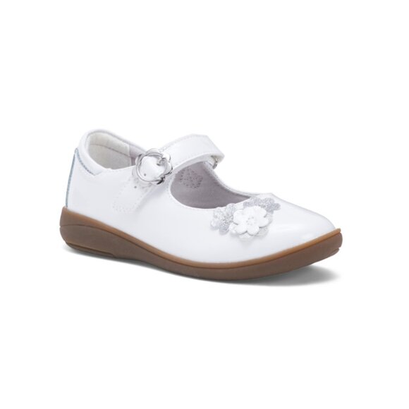 STRIDE RITE White Patent Leather Holly Maryjanes (Toddler) - Picture 1 of 2